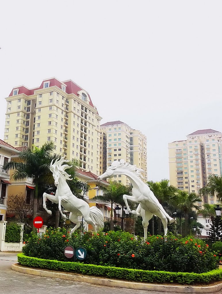 Biệt thự 3 tầng khu D3 , khu đô thị Nam Thăng Long 