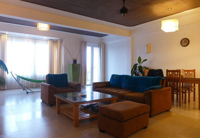 Big apartment with 02 bedrooms for rent in Nhat Chieu