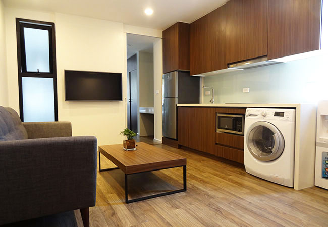 Brand new serviced apartment in To Ngoc Van Hanoi for rent 