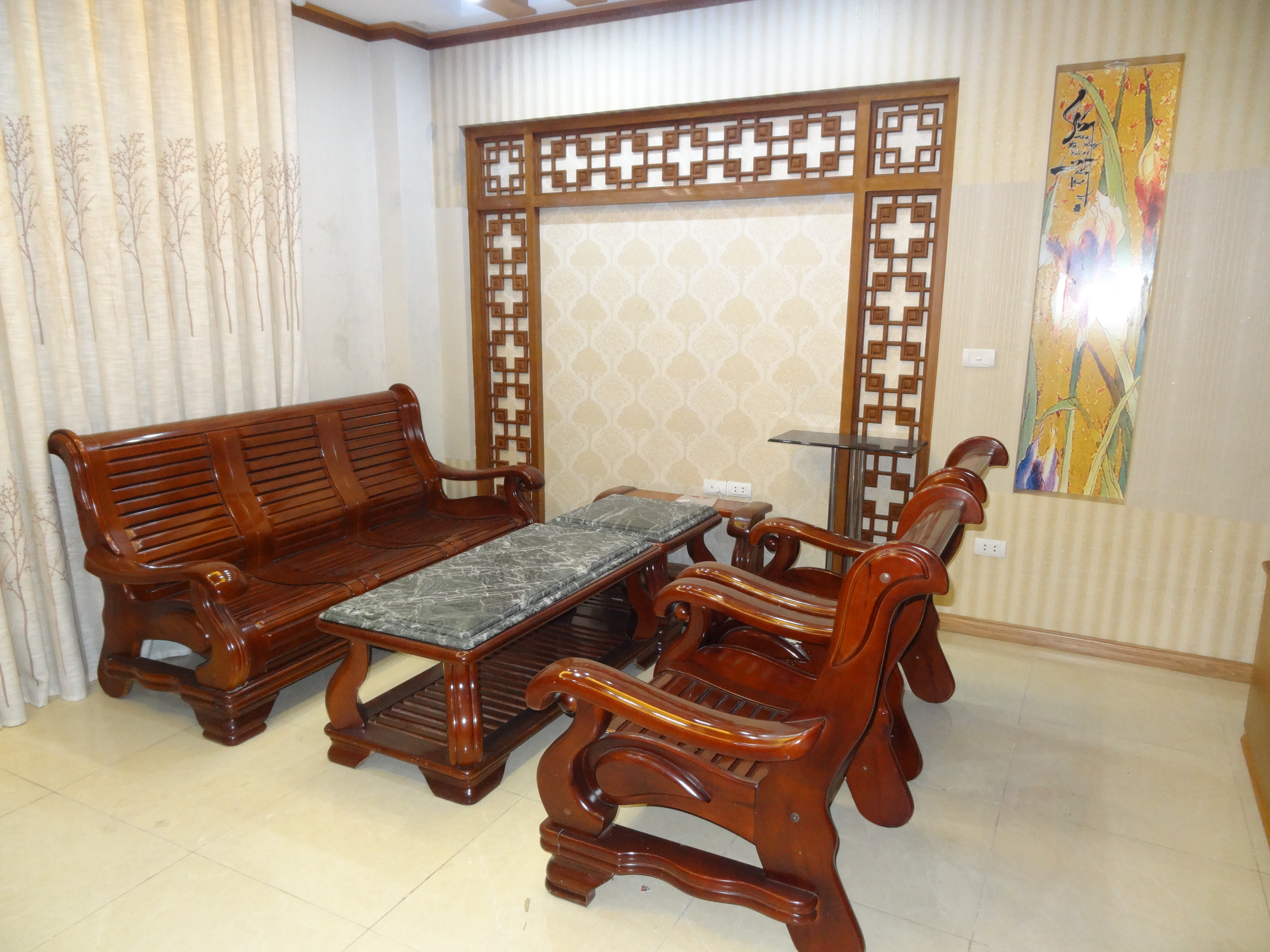 Căn hộ sang trọng cho thuê ở Packexim, 500$