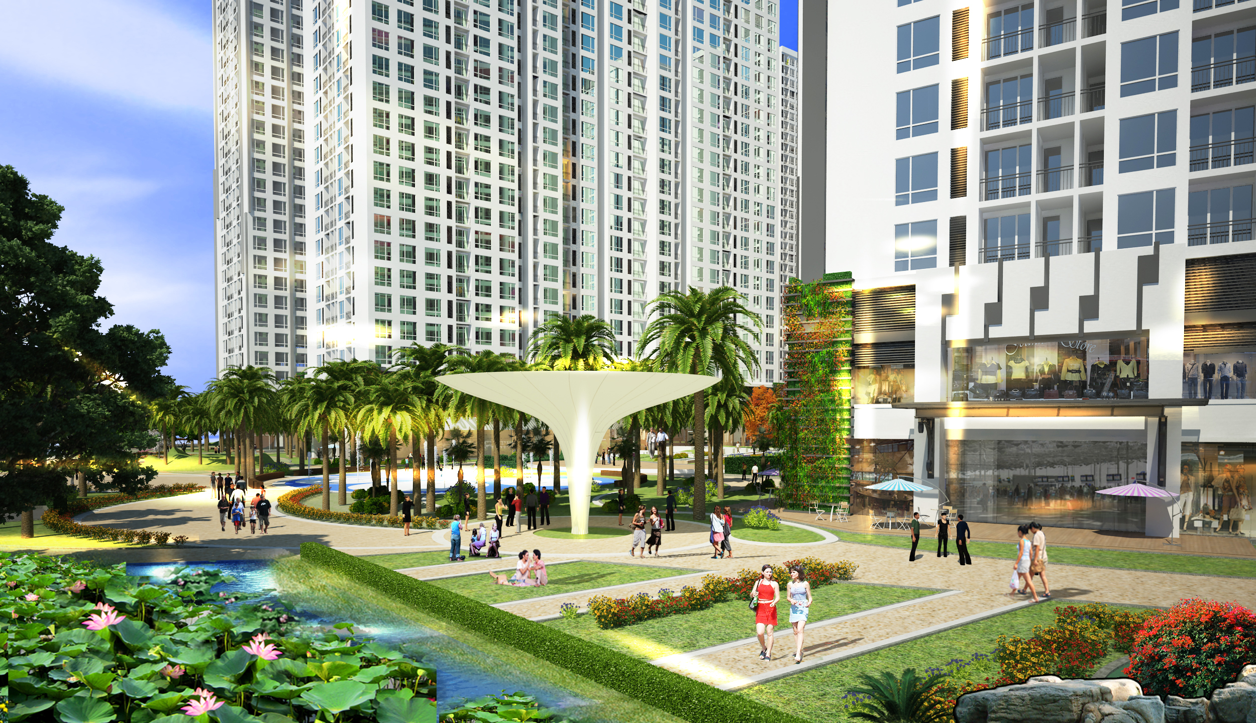 cho thuê căn hộ 2 phòng ngủ diện tích 86m2 giá 10tr/th