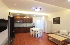 Cho thuê căn hộ dịch vụ 02 phòng ngủ ở gần Công Viên Nước,Lạc Long Quân,Tây Hồ.