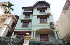 Cho thuê ngôi nhà lớn ở phố Tô Ngọc Vân,Tây Hồ.