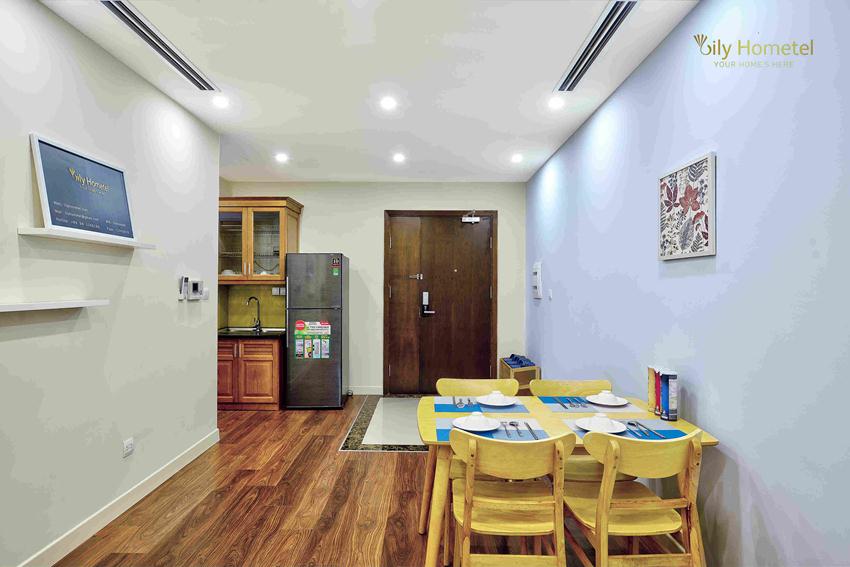 New and bright 2 bedroom apartment in Imperia Nguyen Huy Tuong for rent 