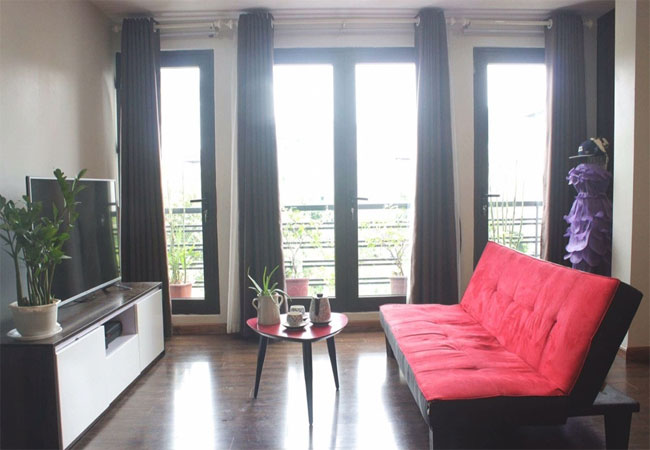 Studio apartment for rent in Doi Can 