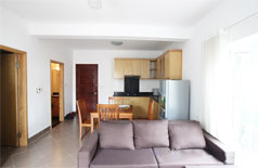 Very bright and comfortable serviced apartment for rent in Ngoc Ha 